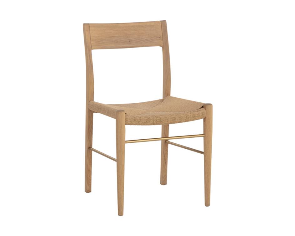 BONDI DINING CHAIR - LIGHT OAK by Sunpan