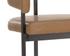 MARRIS COUNTER STOOL - GUNMETAL - MILLIKEN COGNAC by Sunpan