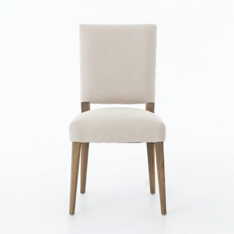 Kurt Dining Chair-Dark Linen by FOUR HANDS