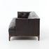 DYLAN LEATHER SOFA-RIDER BLACK by FOUR HANDS