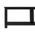 Tiburon KD TV Bench, Alto Black  by New Pacific Direct