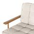 Beck Outdoor Sofa 85" In Natural Teak by FOUR HANDS