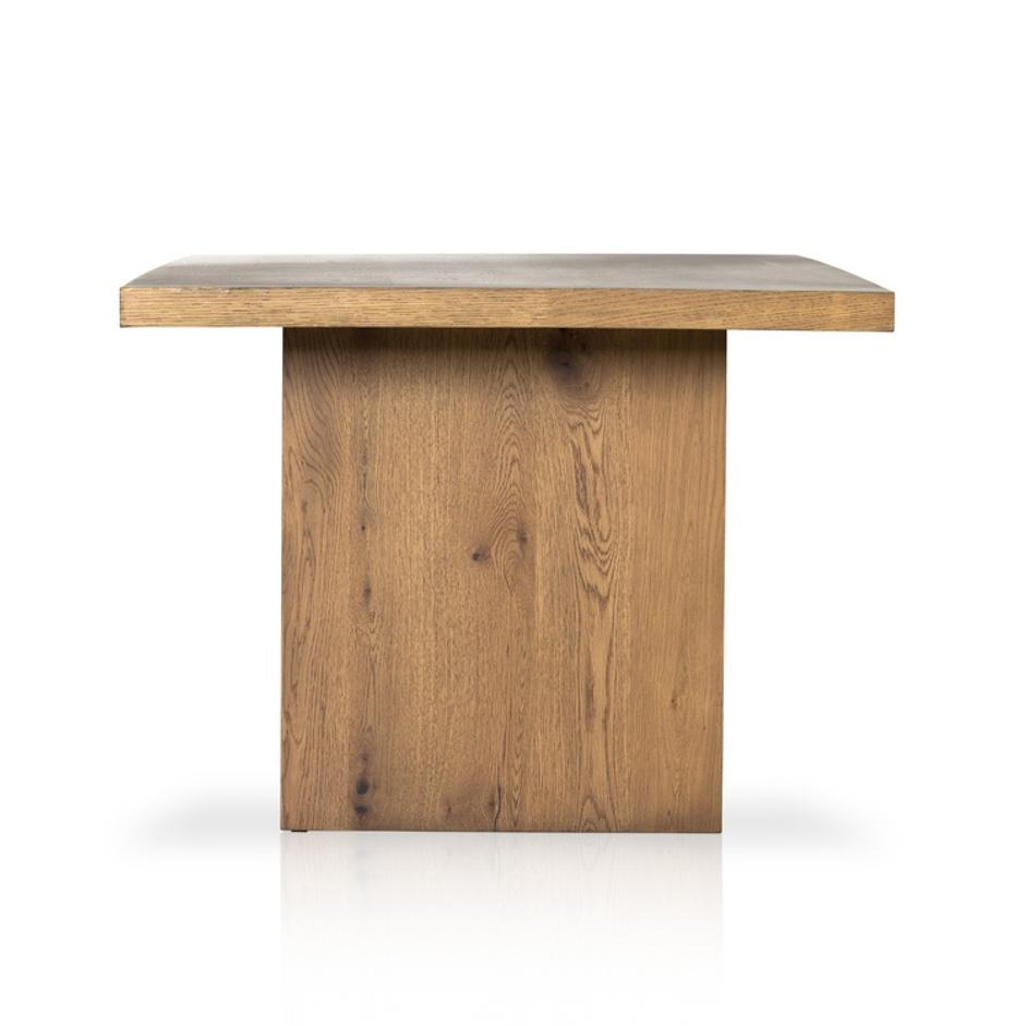 Eaton Dining Table - Amber Oak Resin by Four Hands