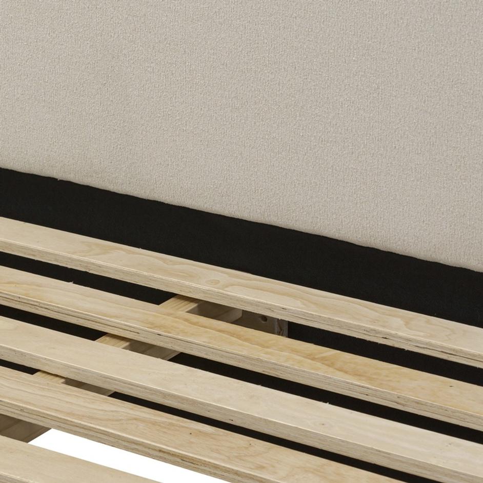 Sloane King Bed - Crypton Wayfarer Snow by Four Hands