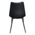 ALIBI DINING CHAIR MATTE BLACK by Moes Home