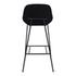 SHELBY BAR STOOL BLACK by Moes Home