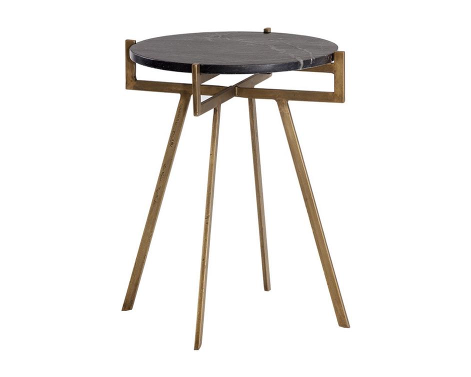 Anak Side Table - Black by Sunpan