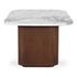 Dash Accent Table White Calacatta Marble by Moes Home
