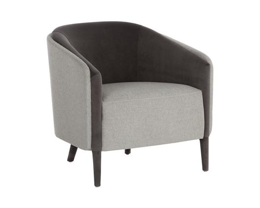 SHEVA ARMCHAIR - ERNST SANDSTONE / MEG ASH by Sunpan