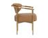 HELOISE DINING ARMCHAIR - MILLIKEN COGNAC by Sunpan