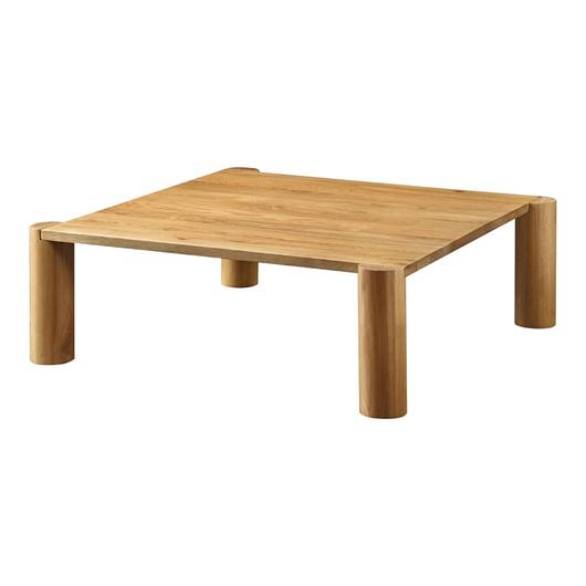 POST COFFEE TABLE WHITE OAK by Moes Home