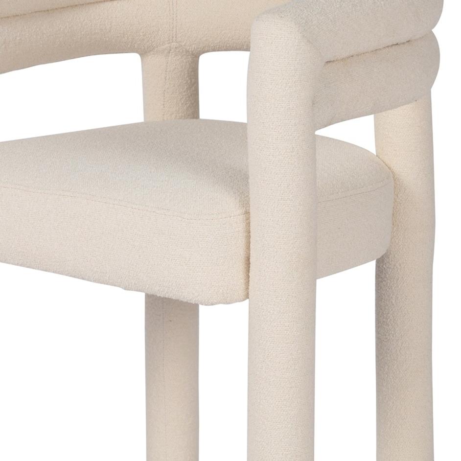 Tacova Bar Stool in Florence Cream by FOUR HANDS