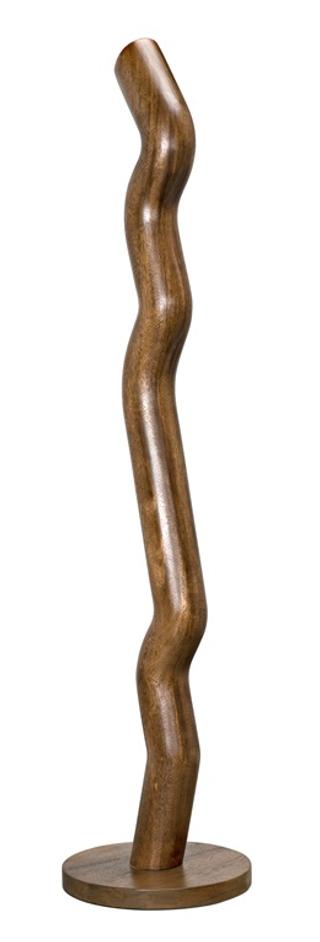 Licorice Dark Walnut Sculpture by Noir Furniture