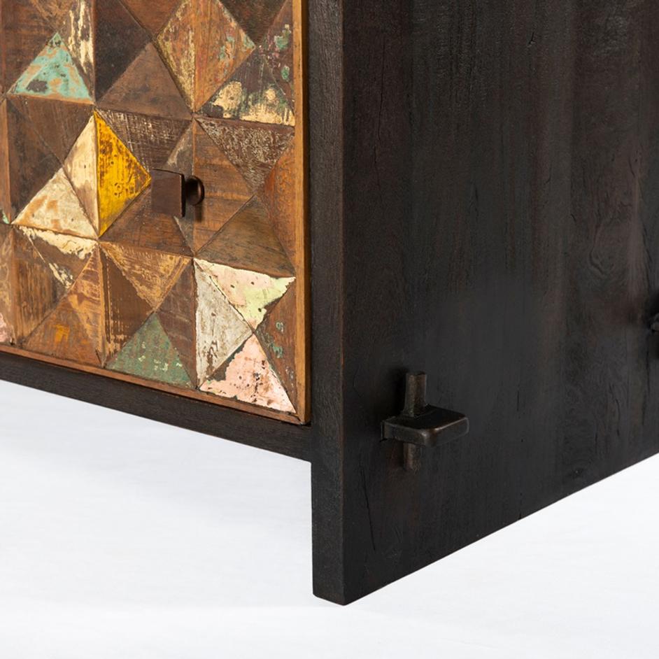 Rio 53" Carved Teak Wood Dresser by Home Trends & Design