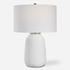Heir Chalk White Table Lamp by Uttermost