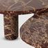 Zion Coffee Table Set - Merlot Marble by Four Hands