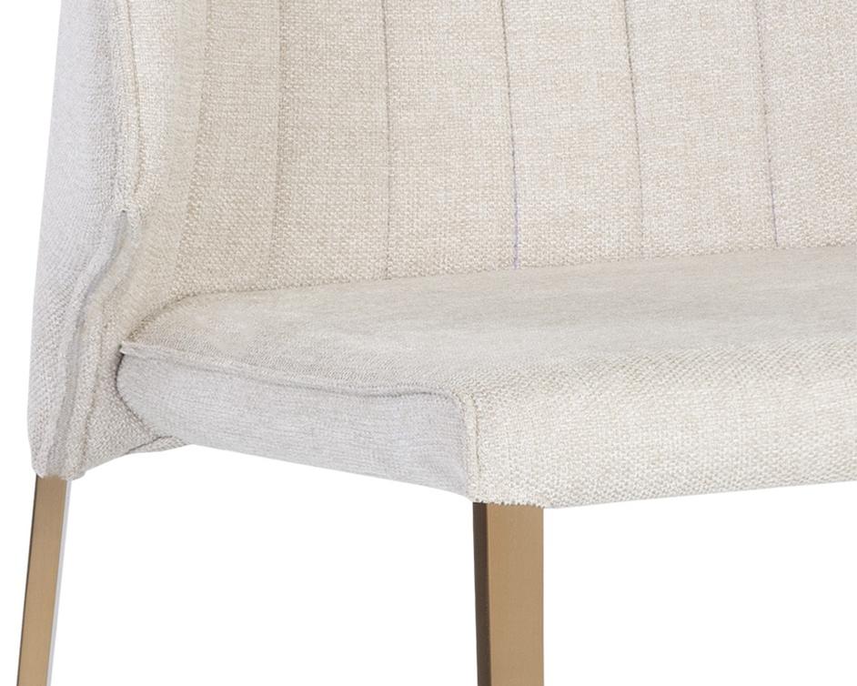 Zayden Dining Chair - Belfast Oatmeal by Sunpan