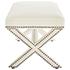 Espey Performance Velvet Bench In Ivory by Modway Furniture