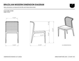Eloa Cane Chair by Urbia Imports