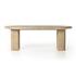 Jaylen Extension Dining Table In Light Oak by FOUR HANDS