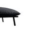 Morgan Outdoor Ottoman Speckled Charcoal by Moes Home
