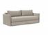 TRIPI QUEEN SLEEPER SOFA W/ARMS in KENYA GRAVEL FABRIC 579 by INNOVATION USA