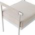 Diva Cream Velvet Bench by tov furniture