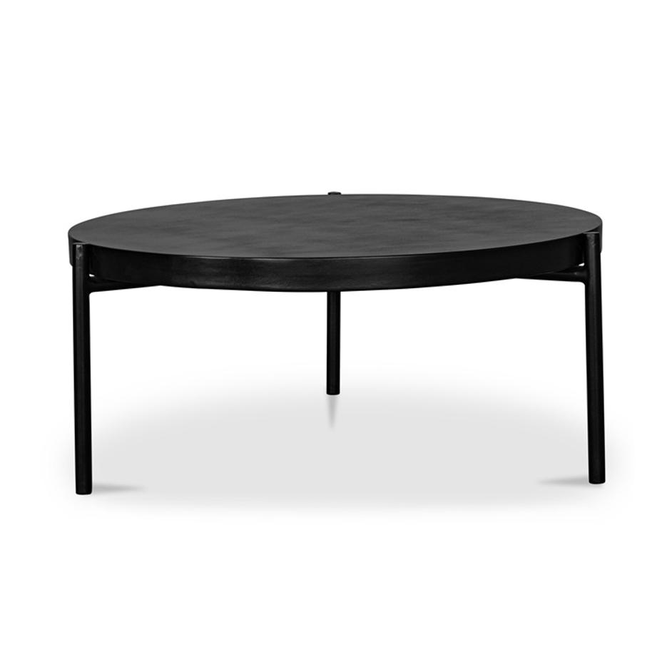 MENDEZ OUTDOOR COFFEE TABLE BLACK by Moes Home