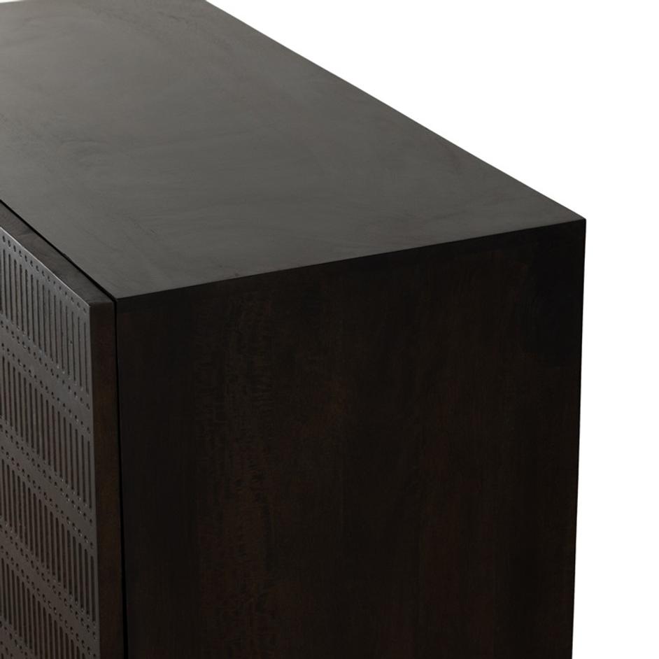 Kelby Bar Cabinet - Gunmetal by Four Hands