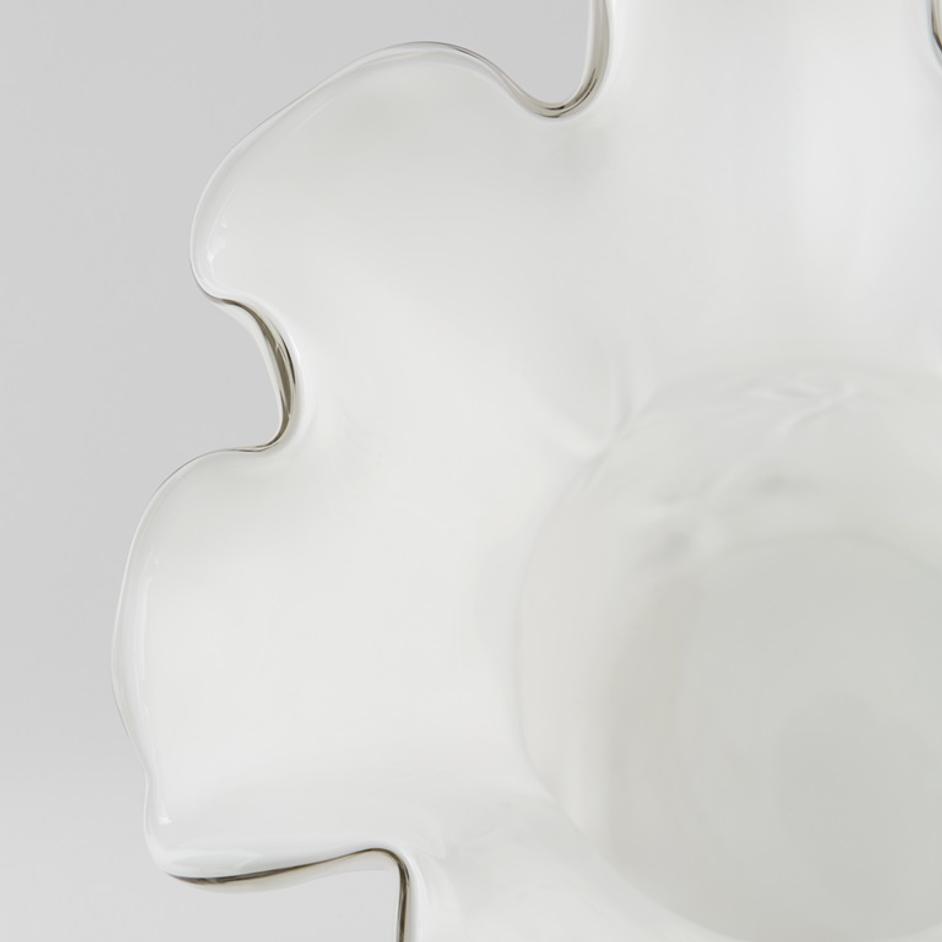Bristol Vase | Opaque White by Cyan Design