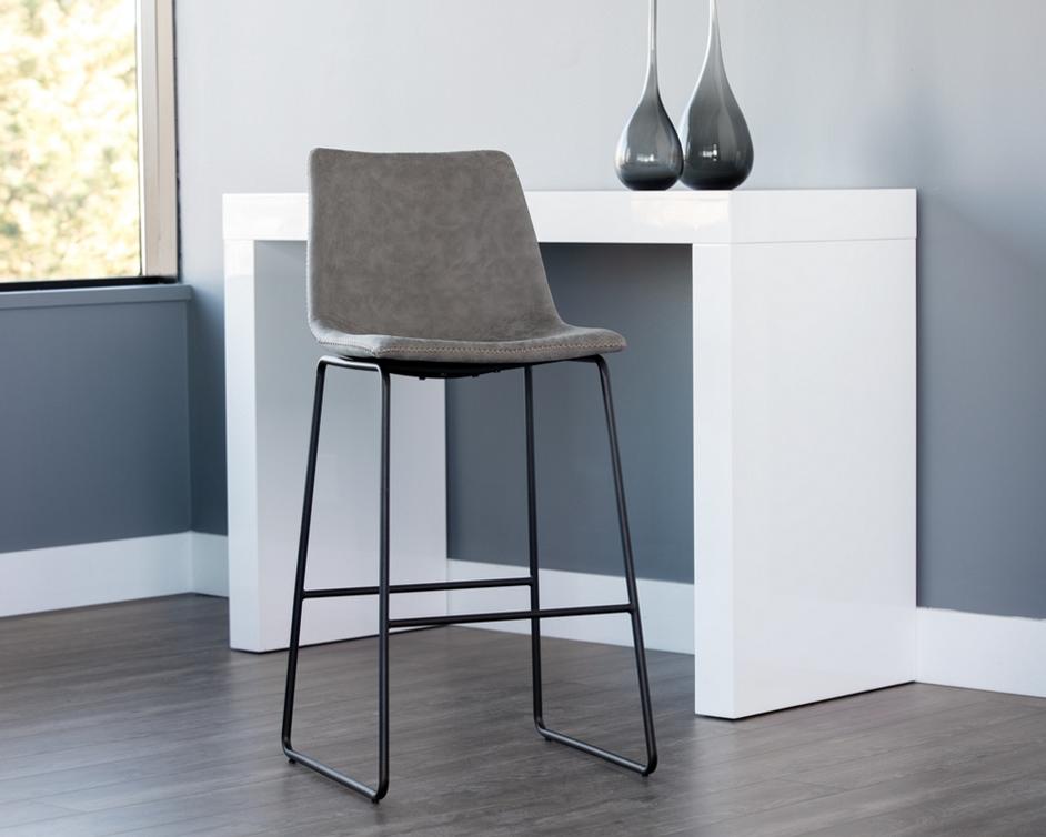 Cal Barstool - Antique Grey by Sunpan