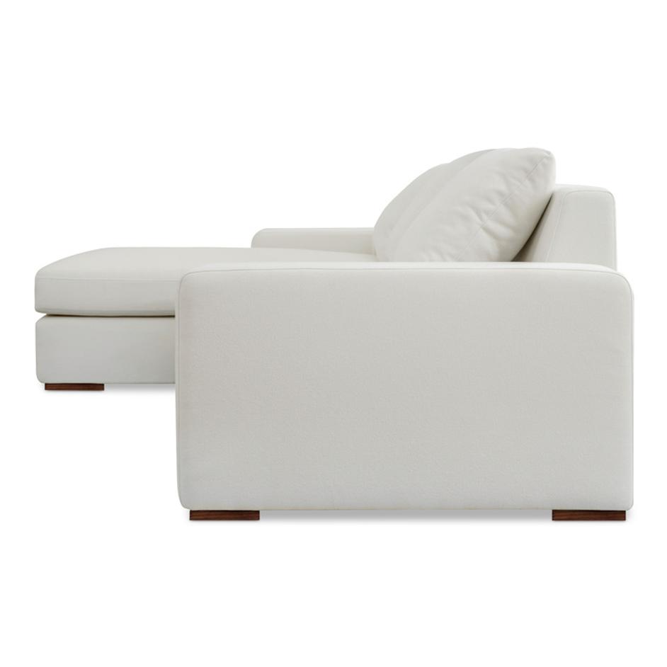 Thomas Left Sectional Ivory by Moes Home