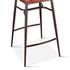 Wellington Backless Leather Bar Stool by Home Trends & Design