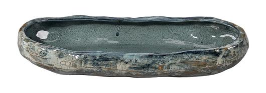 Unearthed Oval Ceramic Decorative Bowl by Jamie Young