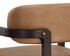 MADRONE DINING ARMCHAIR - BROWN - LUDLOW SESAME LEATHER by Sunpan