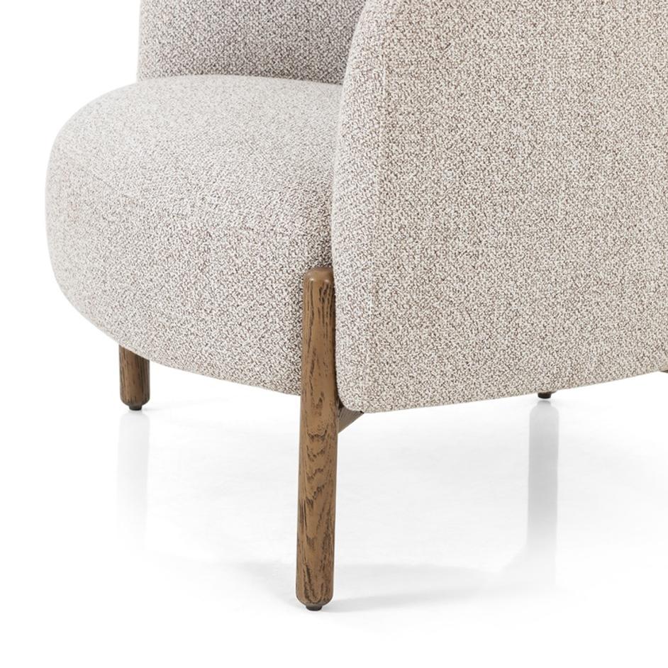 Enfield Chair In Astor Stone by FOUR HANDS