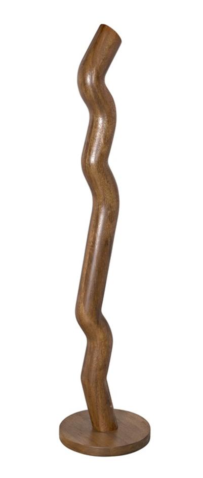 Licorice Dark Walnut Sculpture by Noir Furniture