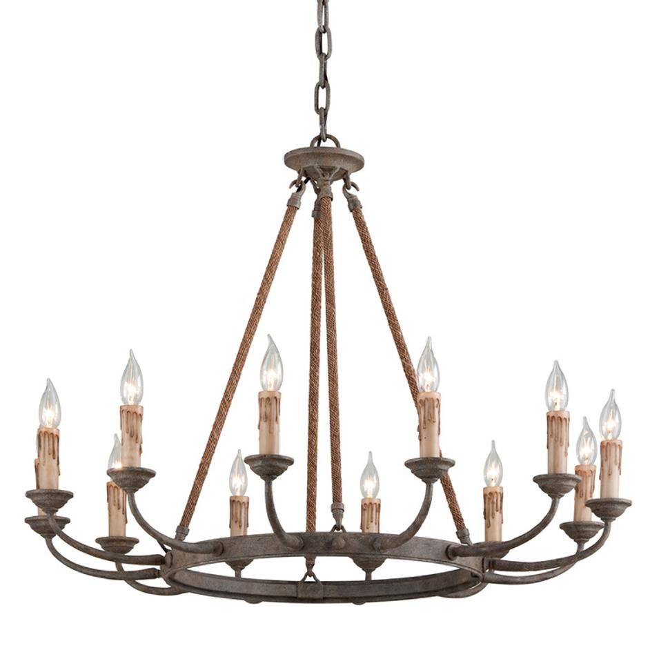 Cyrano Chandelier by Troy