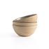 Nelo Small Bowl, Set Of 4 In Natural Clay by Four Hands
