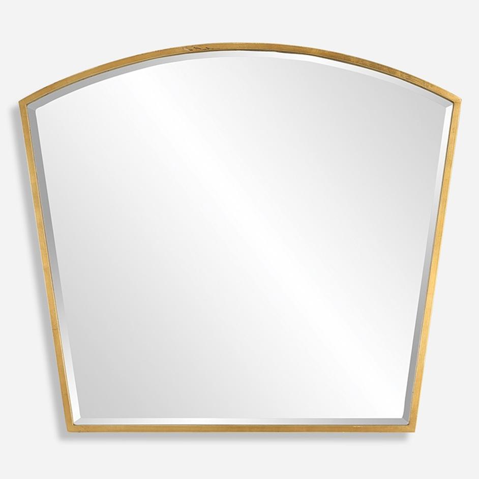 Boundary Gold Arch Mirror by Uttermost