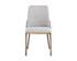 MARIE DINING CHAIR - BELFAST HEATHER GREY / BRAVO METAL by Sunpan