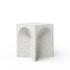 Orion Ivory Stool by Urbia Imports