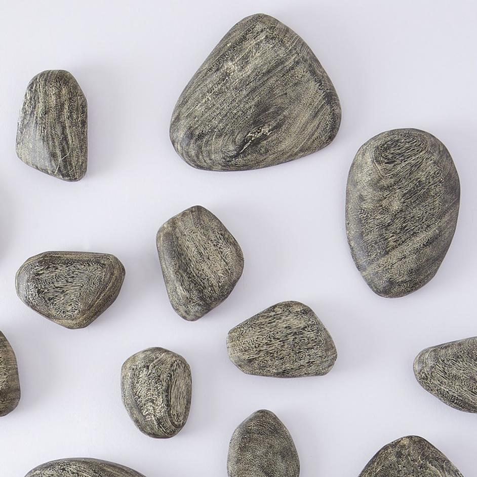 River Stone Wall Tile, Grey Stone, XS by PHILLIPS COLLECTION