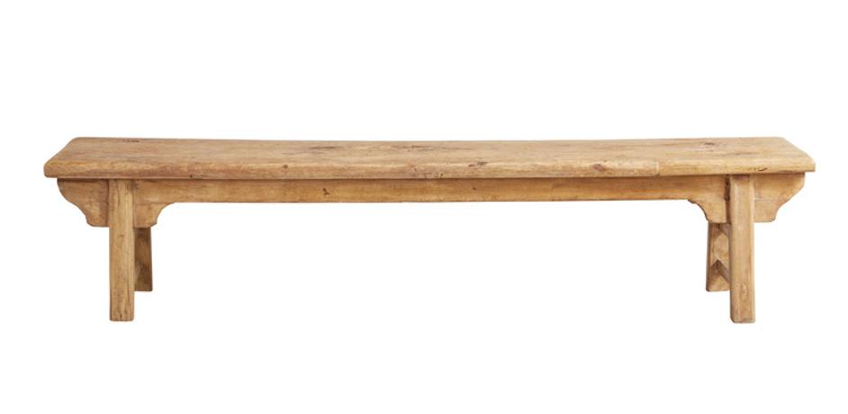 Simple Antique Bench by Furniture Classics