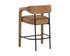 MAVIA COUNTER STOOL - LUDLOW SESAME LEATHER by Sunpan