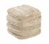 Yorba Cotton  Pouf by tov furniture