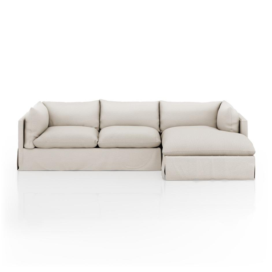 Habitat 2Pc Raf Sectional In 112'' In Nimbus by FOUR HANDS