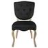 Union Vintage French Performance Velvet Dining Side Chair In Black by Modway Furniture