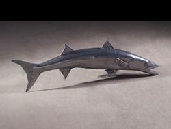 Barracuda Fish, Polished Aluminum by PHILLIPS COLLECTION