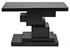 Platoon Industrial Steel Console in Matte Black by Noir Furniture